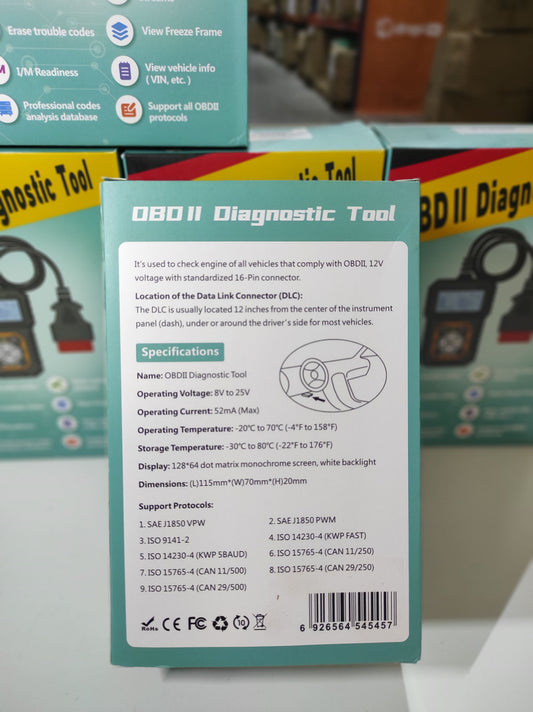 Instrumento de diagnóstico OBD para automóvil - additional image 1
